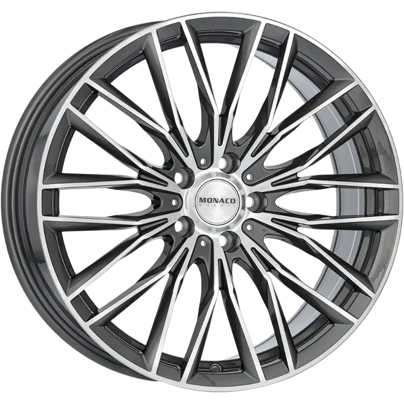 MONACO WHEELS Grand Prix 2 Anthracite 8,50x19 5x114,30 ET40,00