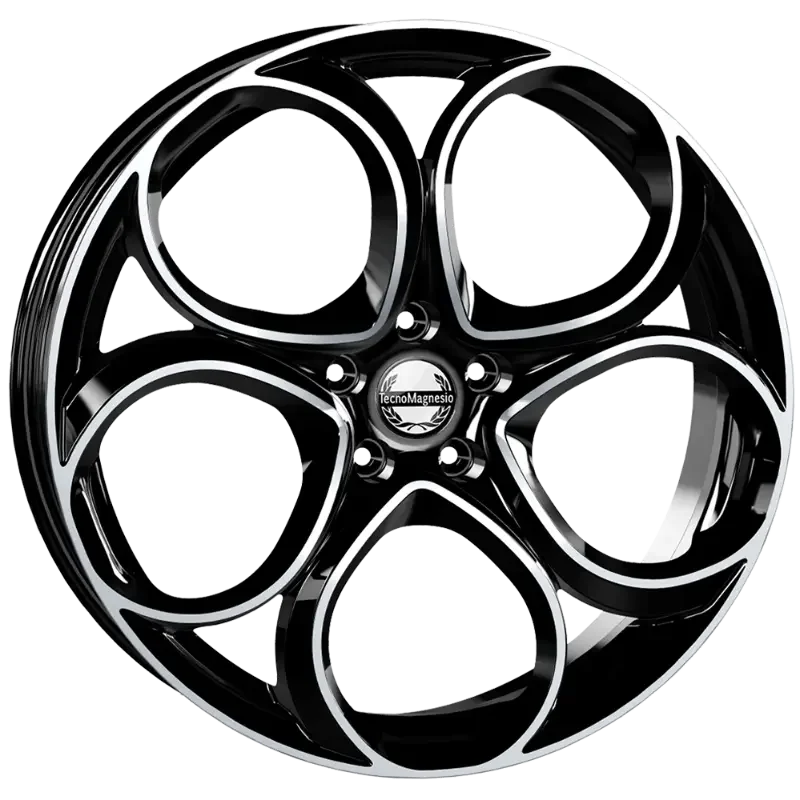 TecnoMagnesio Junior Black Polished 8,00x20 5x110,00 ET37,00