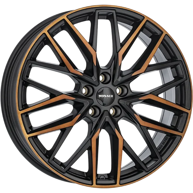 MONACO WHEELS GPX Black Copper Polished 8,00x19 5x112,00 ET40,00