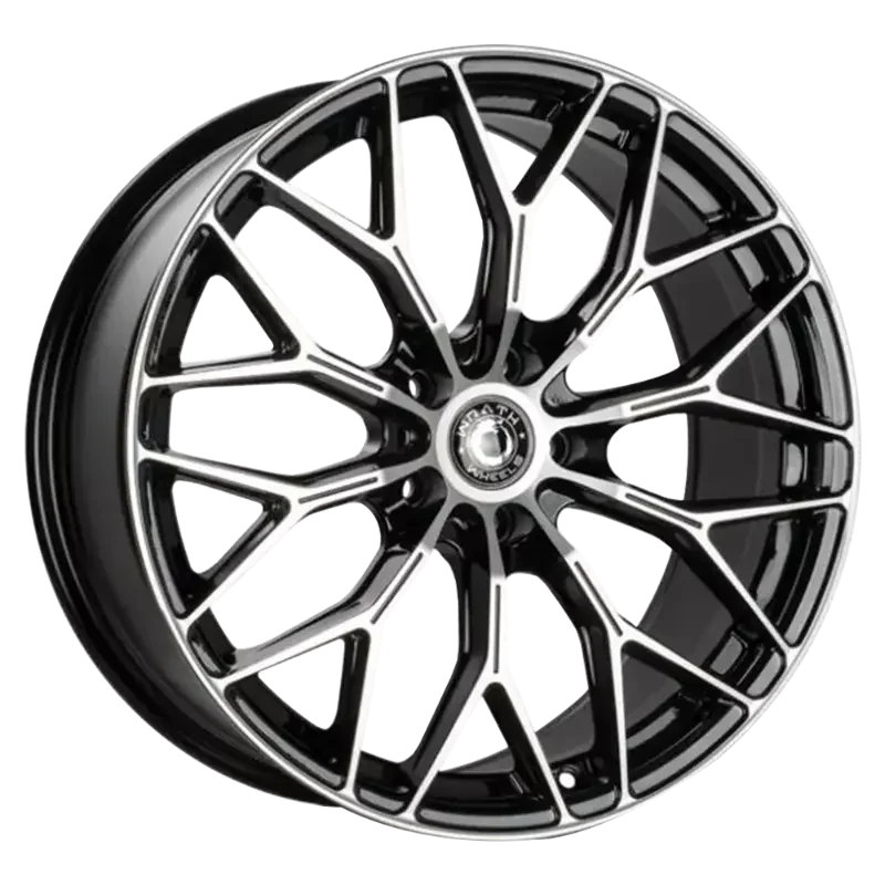 WRATH WHEELS WF-16 Black Polished 8,00x18 5x112,00 ET38,00