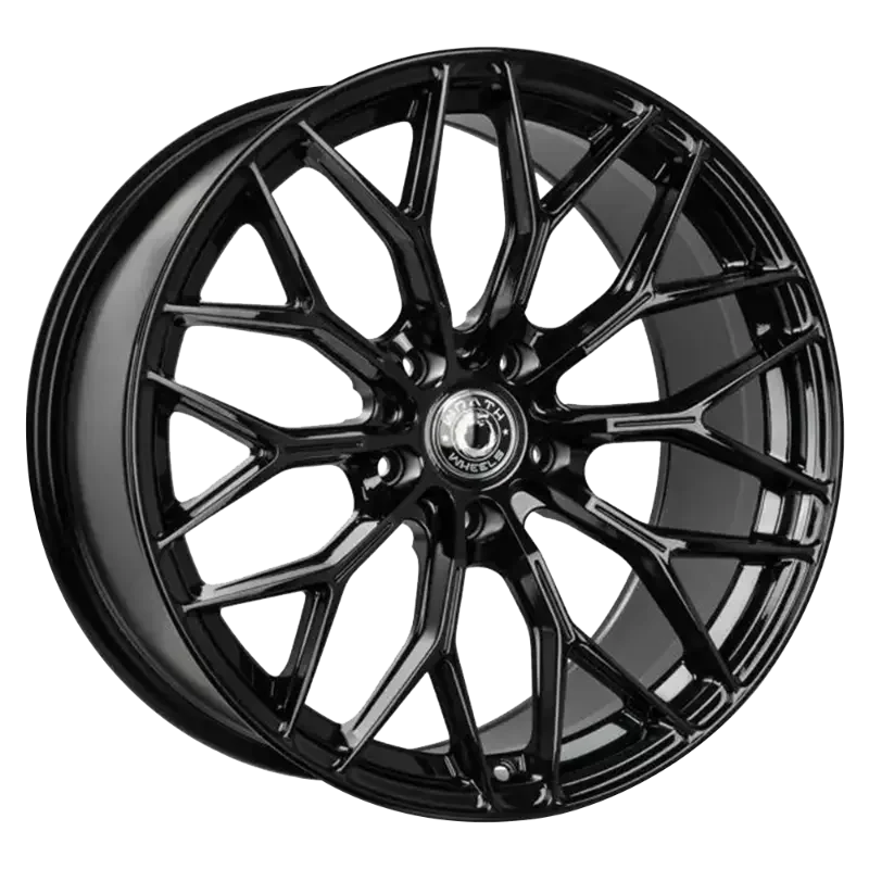 WRATH WHEELS WF-16 Black Gloss 8,00x18 5x112,00 ET38,00