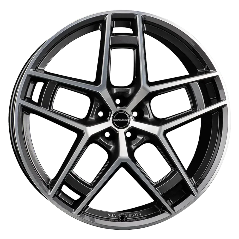 Borbet TF graphite polished glossy 10,50x24 5x112,00 ET40,00