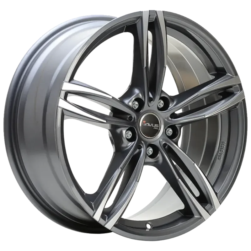 AVUS Racing AF15 - Anthracite Polished 8,00x18 5x114,30 ET40,00