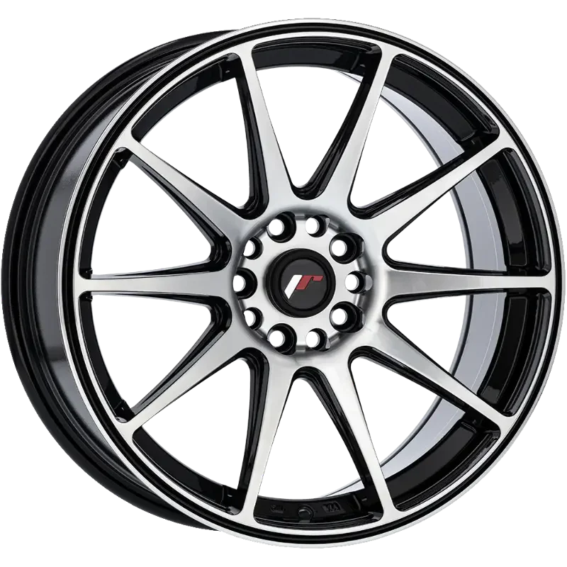 JR Wheels JR11 Black Machined 8,50x18 5x112,00 / 5x114,30 ET40,00