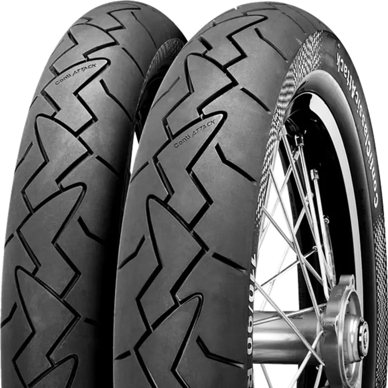 Continental ContiClassicAttack 100/90 R19 57 V Przód TL M/C