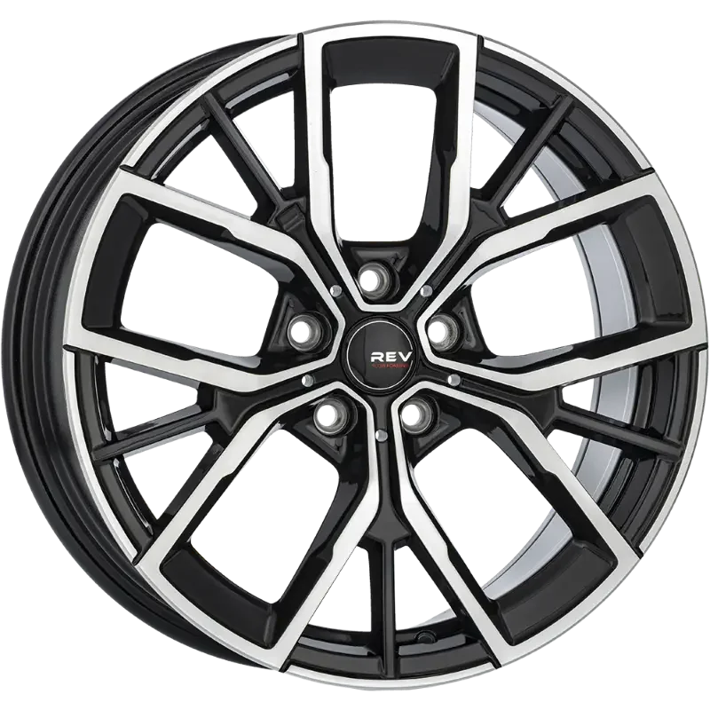 REVATIVO Arcy FF Black Polished 7,00x17 5x112,00 ET45,00