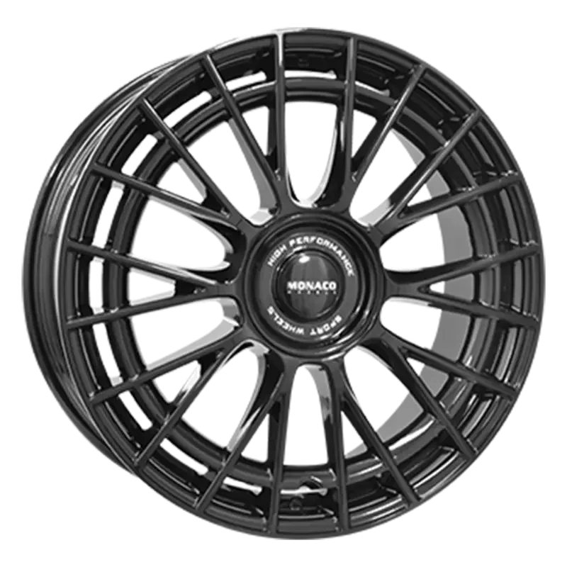 MONACO WHEELS Grand Prix 12 Gloss Black 8,50x20 5x114,30 ET40,00