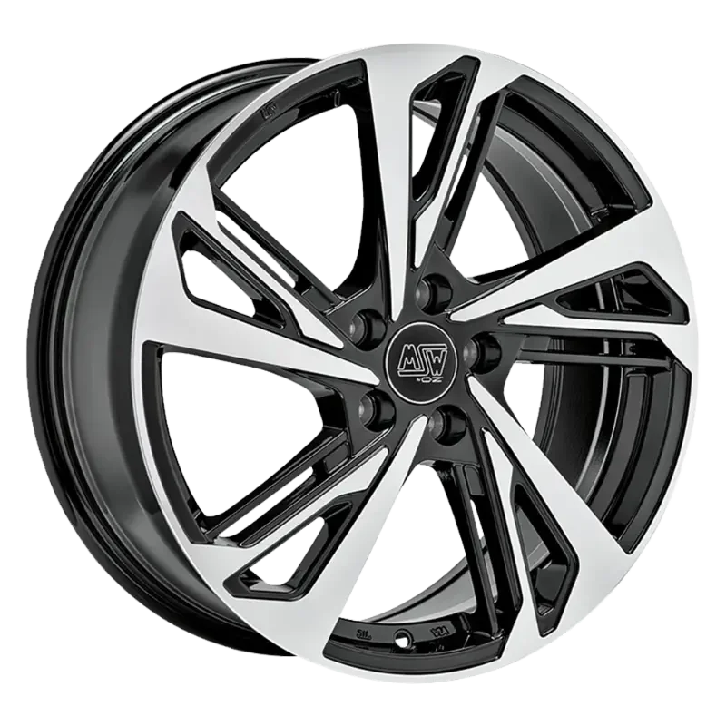 MSW 60 Black Polished 7,50x17 5x108,00 ET44,00