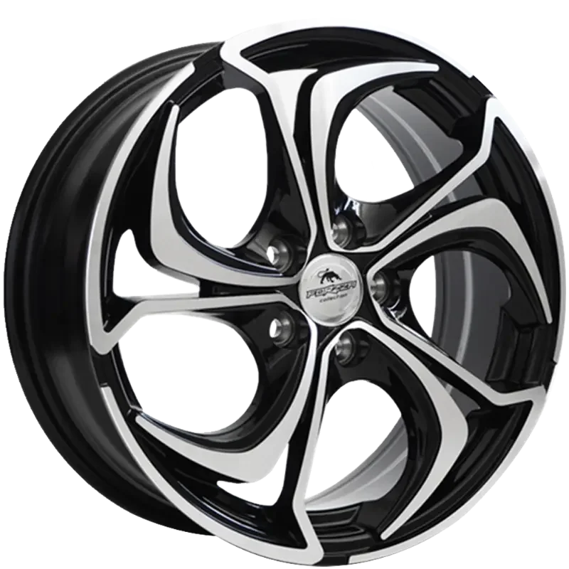 FORZZA Aktia Black Faced Machined 6,50x16 5x100,00 ET38,00