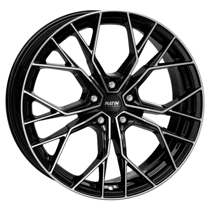 PLATIN Wheels P 118 Black Polished 8,00x19 5x114,30 ET45,00