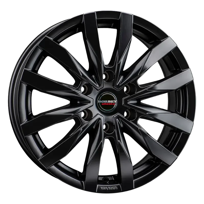 Borbet CW6 black matt 7,50x18 6x130,00 ET47,00