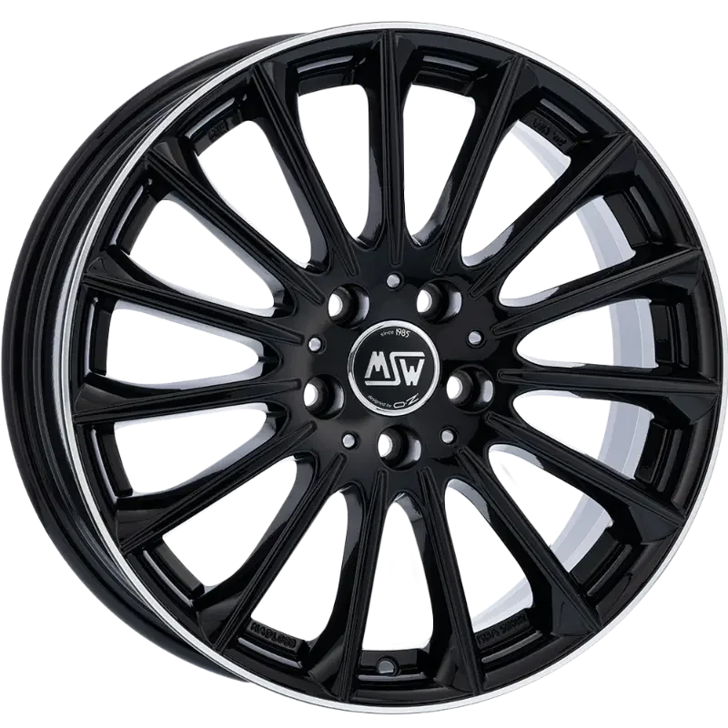 MSW 30 Gloss Black Diamond Lip 9,00x19 5x112,00 ET18,00