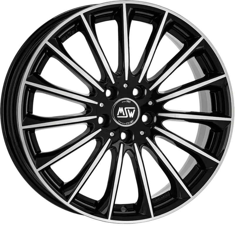 MSW 30 Black Polished 7,50x19 5x112,00 ET48,00
