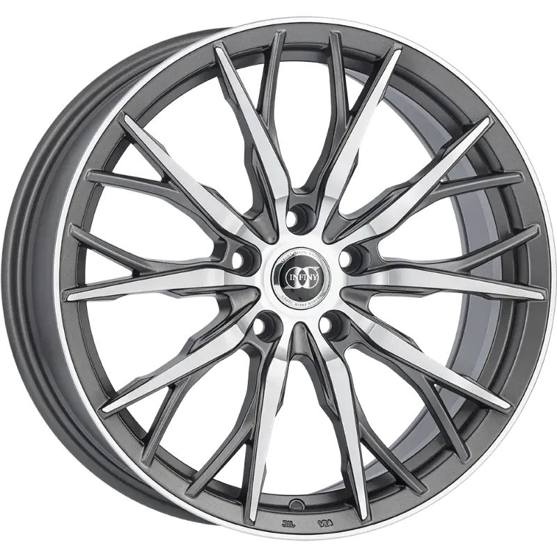 Infiny SPIKE Gun Metal Polished 8,00x18 5x108,00 ET42,00