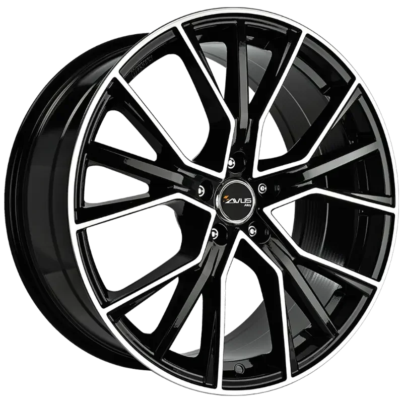AVUS Racing AF18 - Black Polished 8,50x19 5x112,00 ET30,00