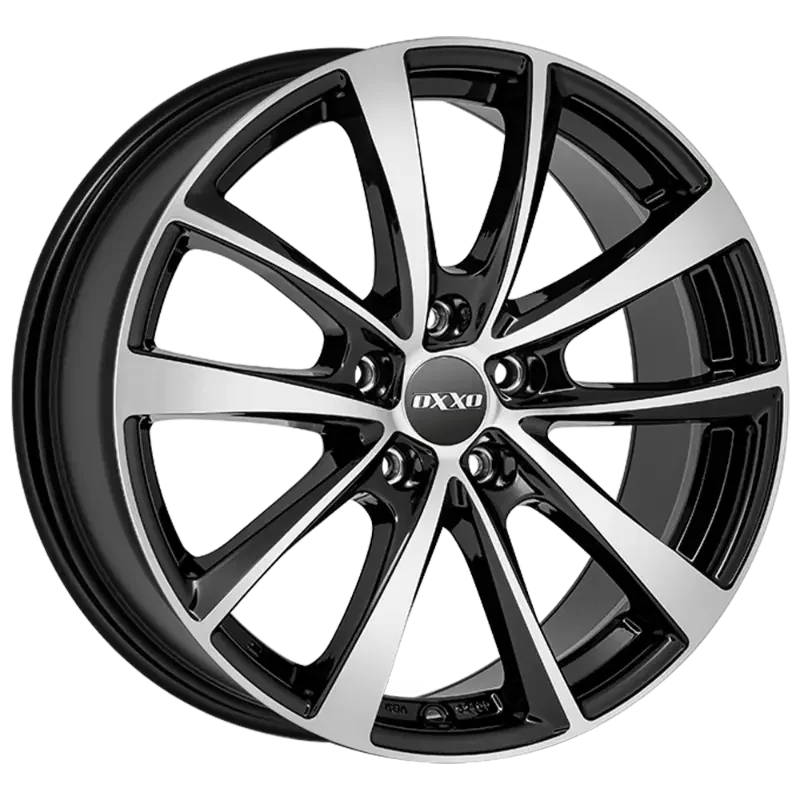 OXXO Vidorra Black Polished 6,50x16 5x114,30 ET50,00
