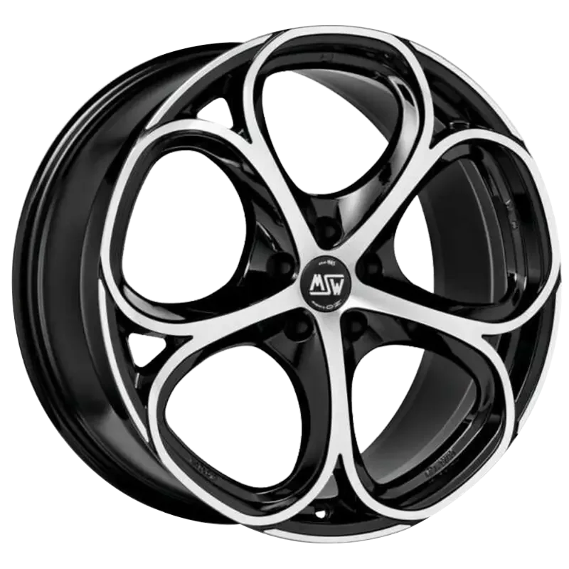 MSW 82 Black Polished 8,00x19 5x110,00 ET33,00