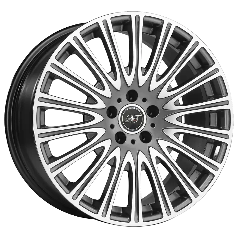 Infiny Individual STAR Gun Metal Machined 9,00x18 5x112,00 ET35,00