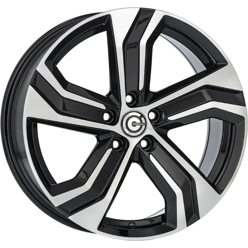 Carbonado Strike Black Polished 8,00x18 5x108,00 ET45,00