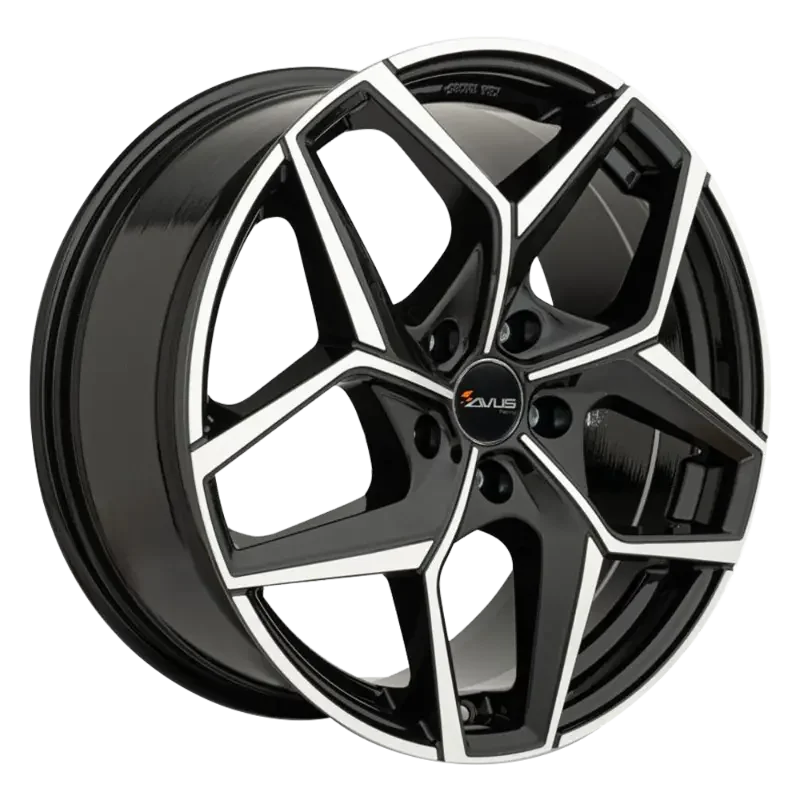 AVUS Racing AC-523 - Black Polished 8,00x19 5x110,00 ET32,50
