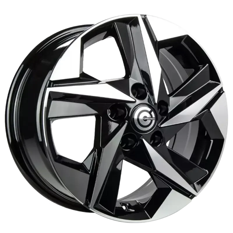 Carbonado Kioto Black Polished 6,50x16 5x114,30 ET40,00
