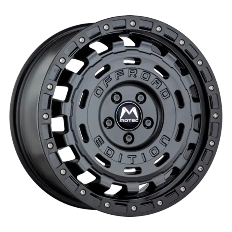 MOTEC Wheels MOF1-R-CROSS Matt Black 8,00x17 5x120,00 ET38,00