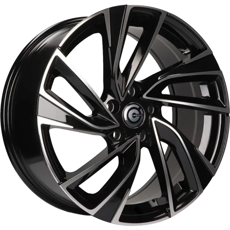 Carbonado Monaco Black Polished 8,00x18 5x112,00 ET45,00