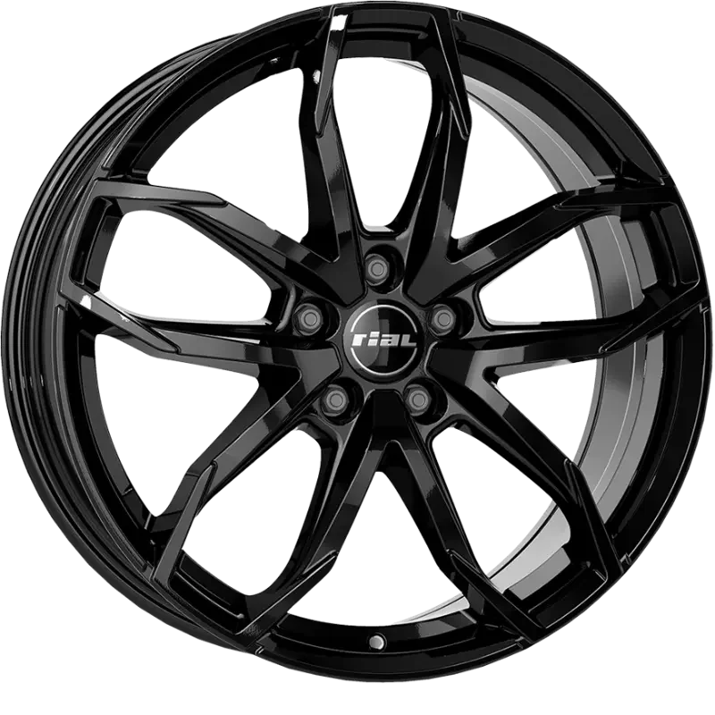 RIAL Lucca Black Gloss 8,00x18 5x114,30 ET39,00