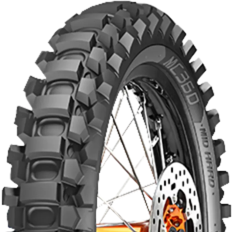 Metzeler MC360 120/80-19 63 M Tył TT M/C MST Medium Hard