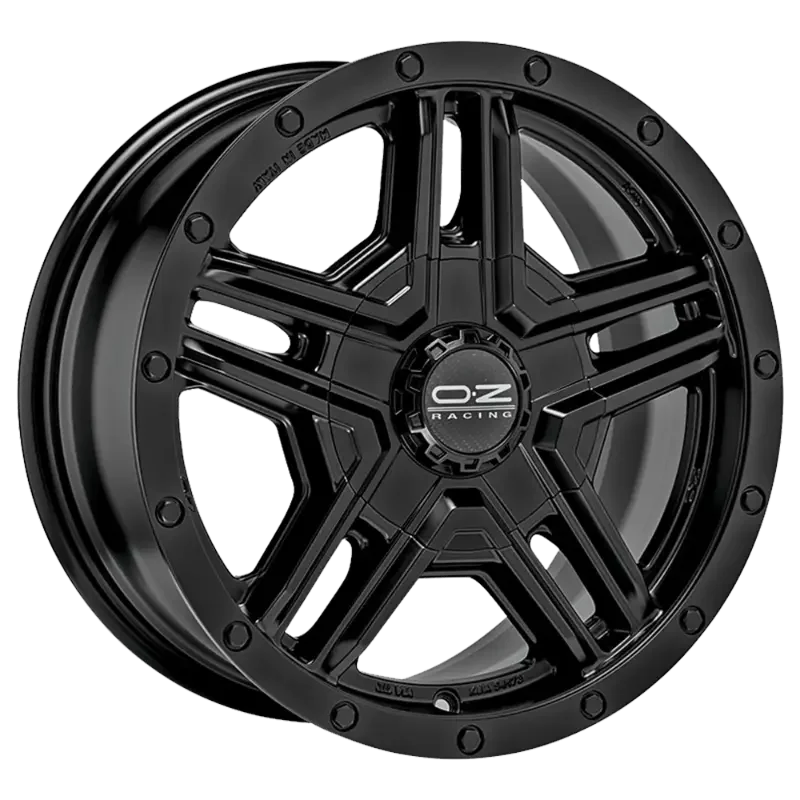OZ RALLY ADVENTURE MATT BLACK 8,00x17 5x127,00 ET37,00