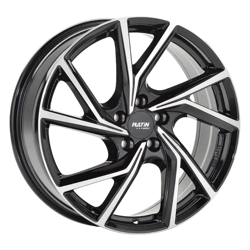 PLATIN Wheels P 107 Black Polished 7,50x19 5x112,00 ET40,00
