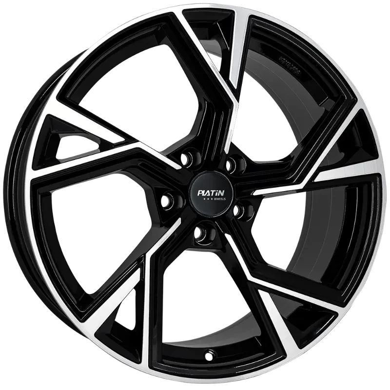 PLATIN Wheels P 100 Black Polished 8,50x19 5x112,00 ET30,00