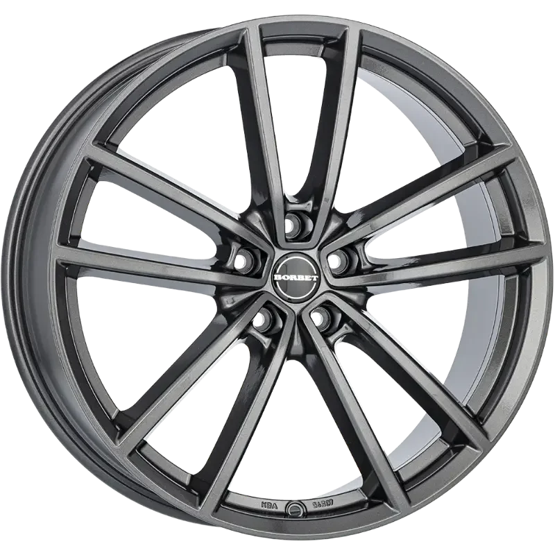 Borbet W anthracite glossy 6,50x16 5x108,00 ET40,00