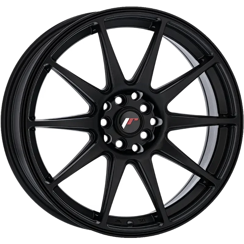 JR Wheels JR11 Matt Black 8,00x17 4x100,00 / 4x108,00 ET25,00