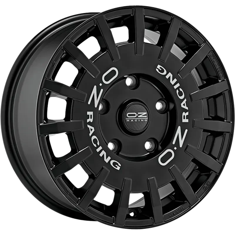 OZ RALLY RACING VAN MATT BLACK 8,00x18 5x112,00 ET45,00