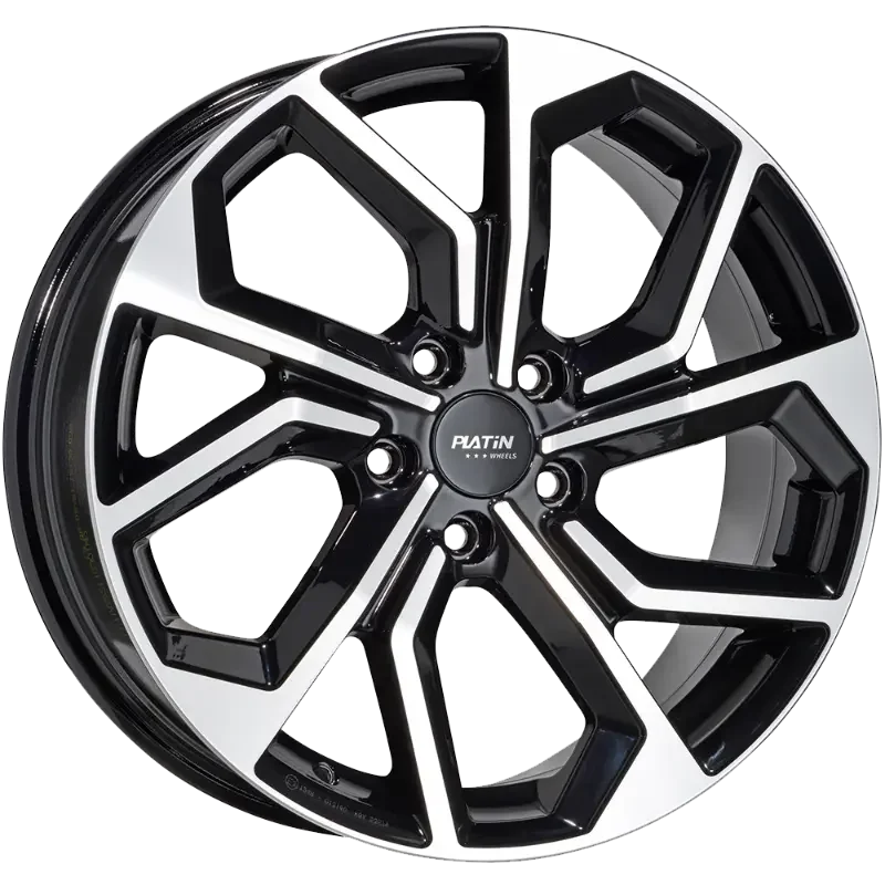 PLATIN Wheels P 97 Black Polished 7,00x17 5x112,00 ET40,00