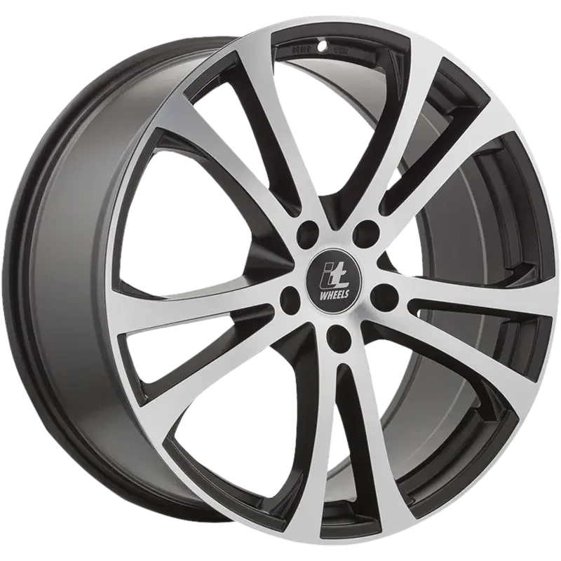 itWHEELS Michelle Black Matt Polished 8,50x20 5x108,00 ET45,00