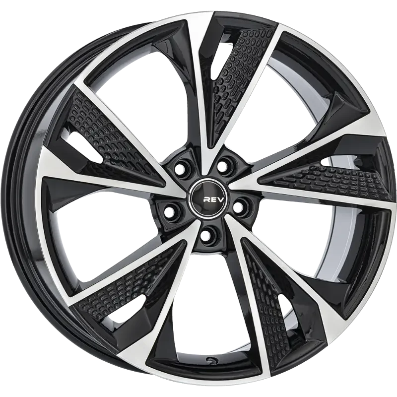 REVATIVO Evo Black Polished 8,00x18 5x112,00 ET40,00