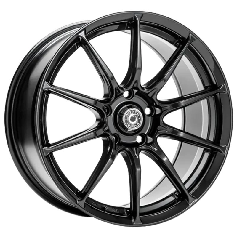 WRATH WHEELS WF-12 Black Gloss 8,50x18 5x112,00 ET45,00