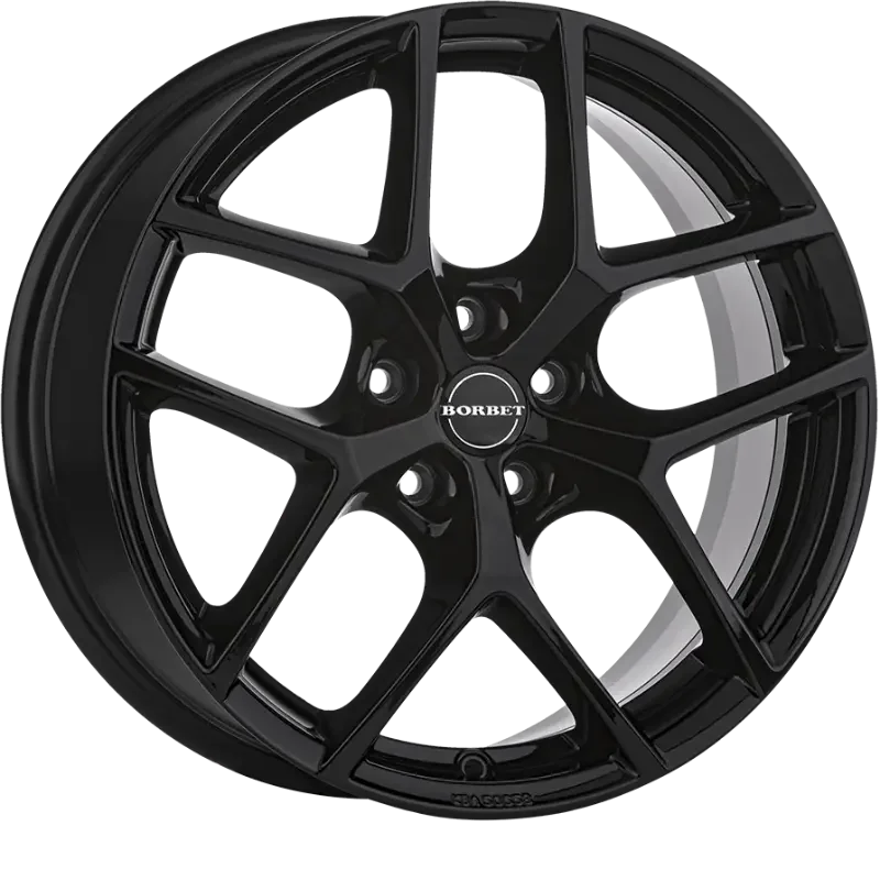 Borbet Y black glossy 8,00x18 5x108,00 ET45,00