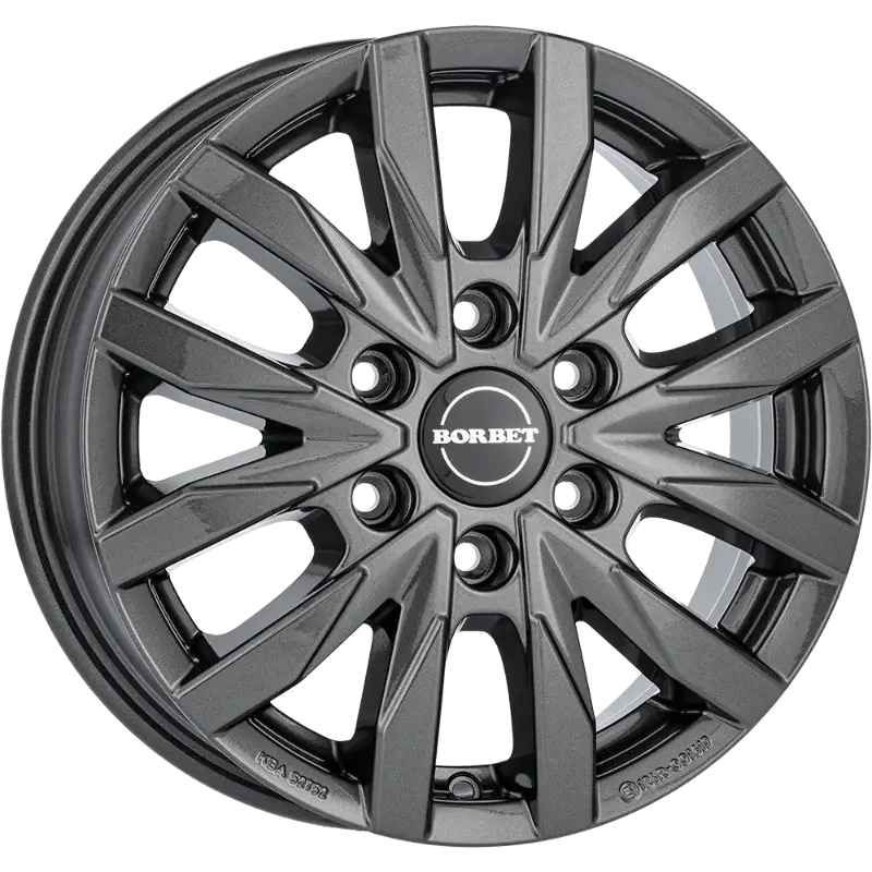 Borbet CW6 anthracite 6,50x16 6x130,00 ET54,00