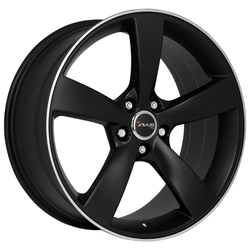 AVUS Racing AF10 - Matt Black Polished 10,00x21 5x120,00 ET37,00