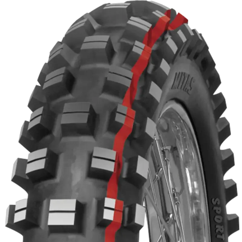 Mitas XT-754 120/90-18 65 M Tył TT Green, SUPER LIGHT
