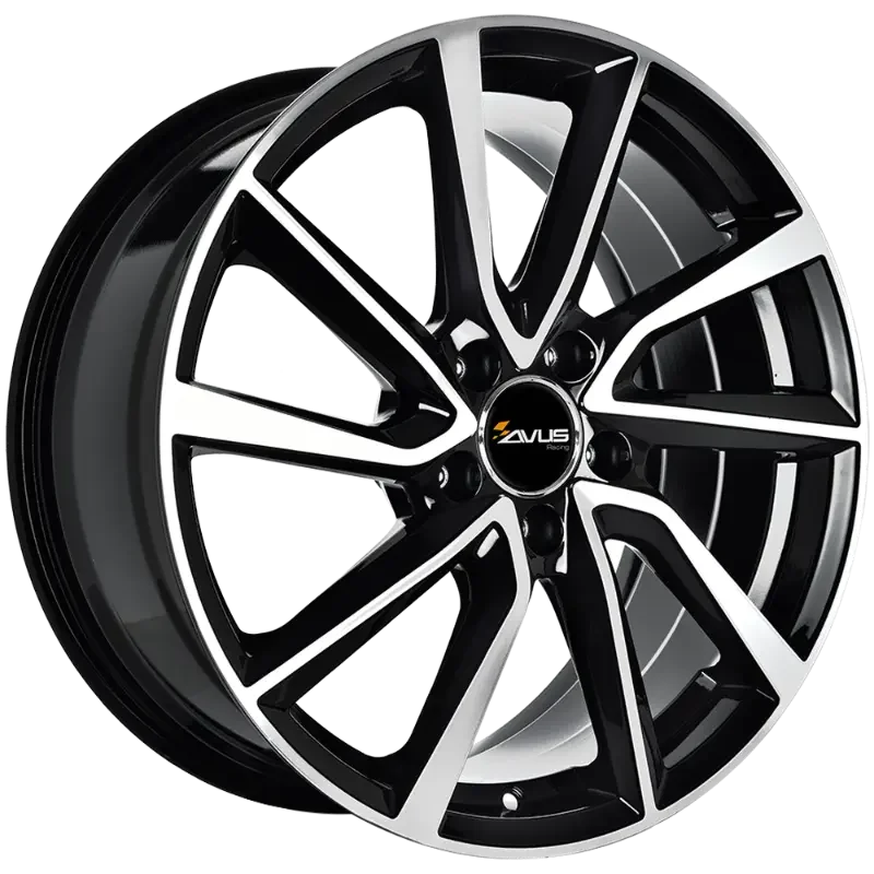 AVUS Racing AC-518 - Black Polished 8,00x19 5x108,00 ET45,00
