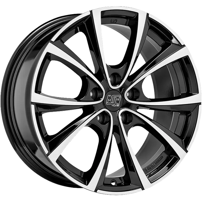 MSW 27T Black Polished 8,50x19 5x114,30 ET35,00