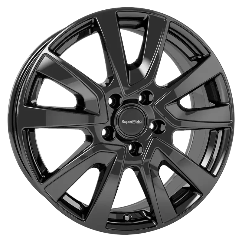 SuperMetal Vault Black 6,00x15 5x118,00 ET68,00