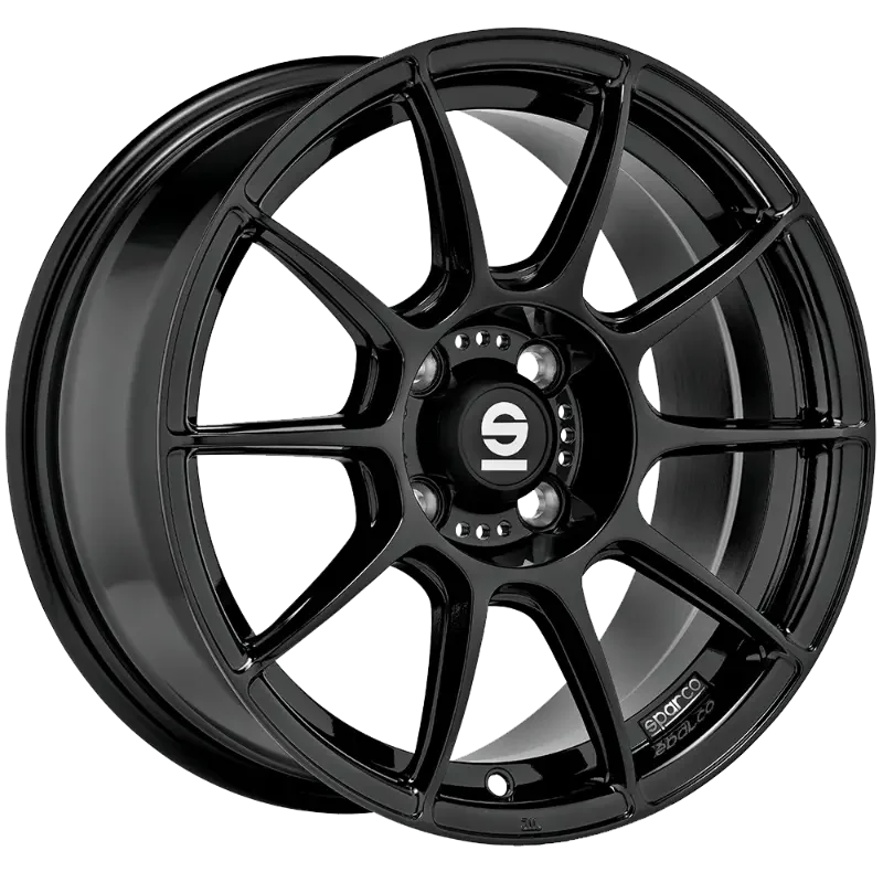 Sparco FF1 Gloss Black 7,00x17 4x100,00 ET33,00