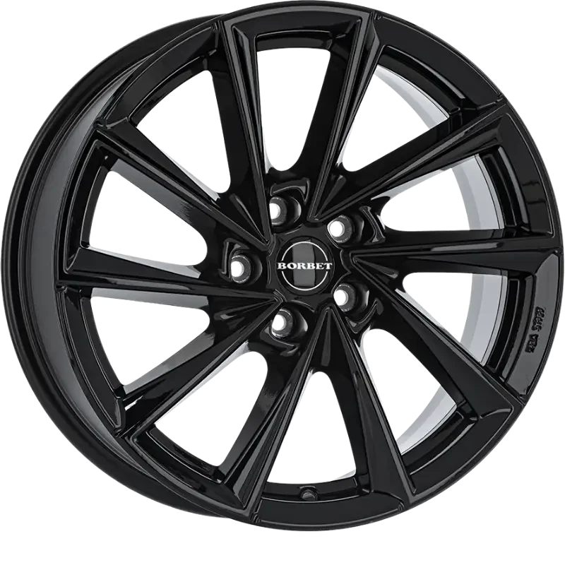 Borbet VTX black glossy 9,50x19 5x112,00 ET51,00