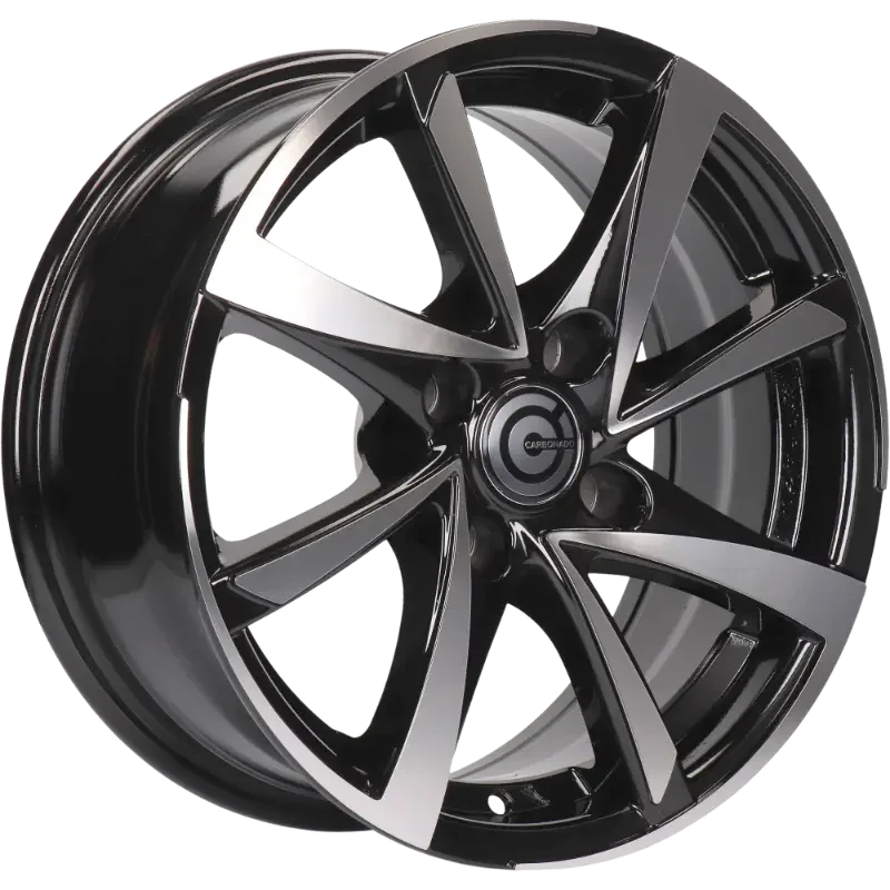 Carbonado Marseille Black Polished 6,50x15 4x108,00 ET25,00