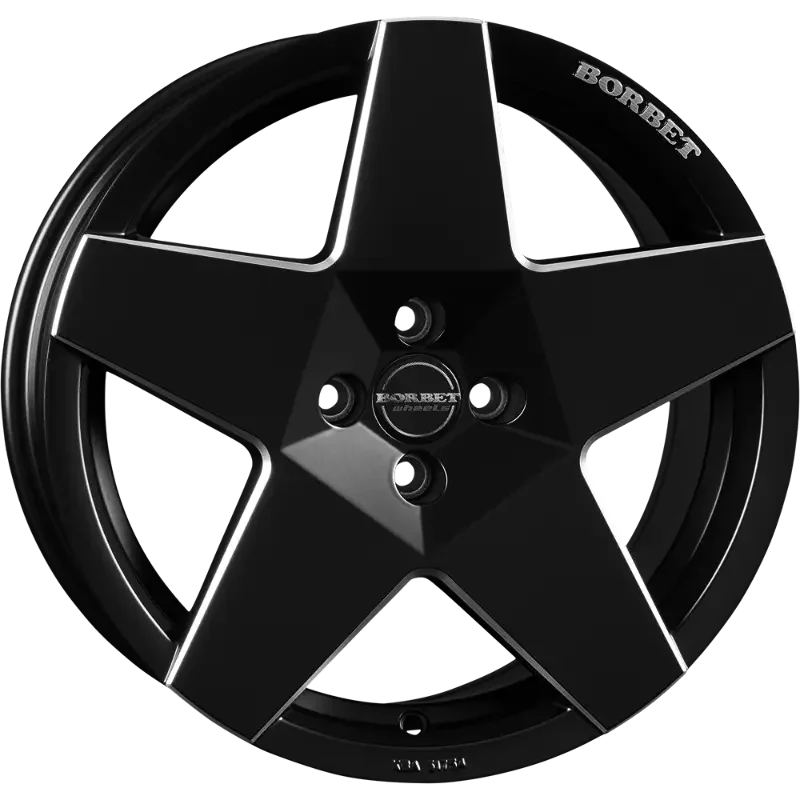 Borbet A NEU 4 black 7,50x17 4x108,00 ET15,00